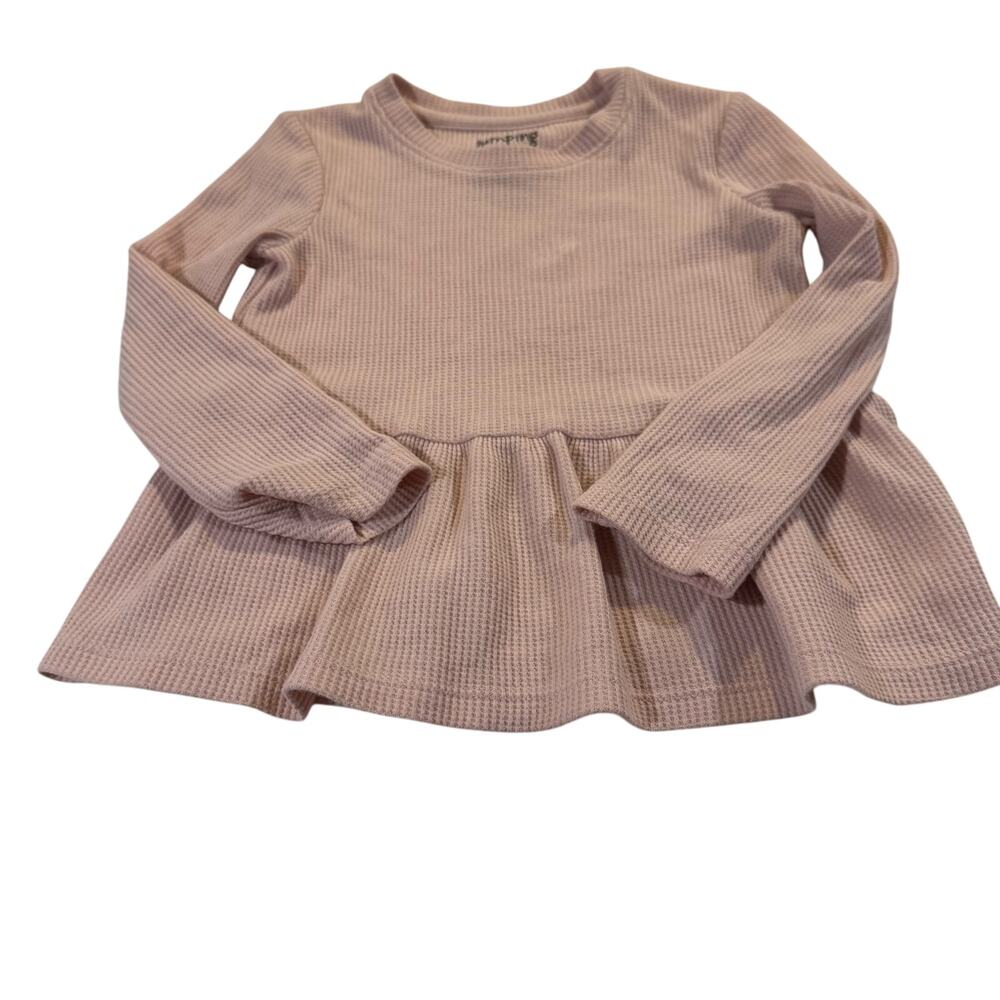 Jumping Beans Toddler Girl 3T Pink Long Sleeve Blouse